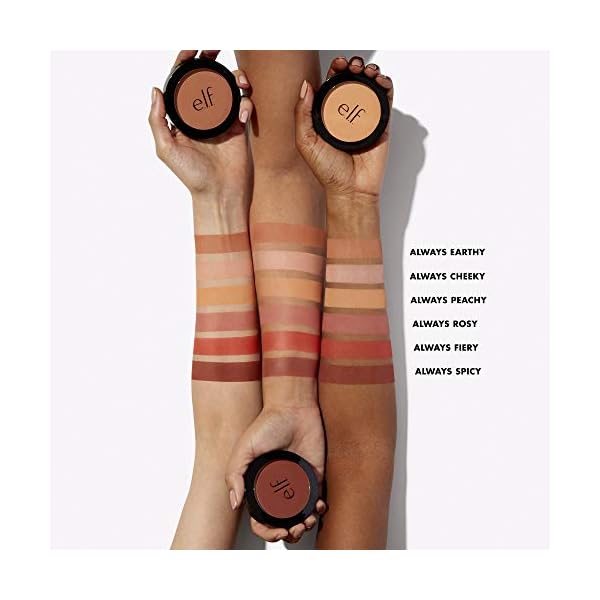 elf-Primer-Infused-Blush-Long-Wear-Matte-Bold-Lightweight-Blends-Easily-Contours-Cheeks-Always-Rosy-All-Day-Wear-035-Oz e.l.f Primer-Infused Blush, Long-Wear, Matte, Bold, Lightweight, Blends Easily, Contours Cheeks, Always Rosy, All-Day Wear, Vegan & Cruelty-Free