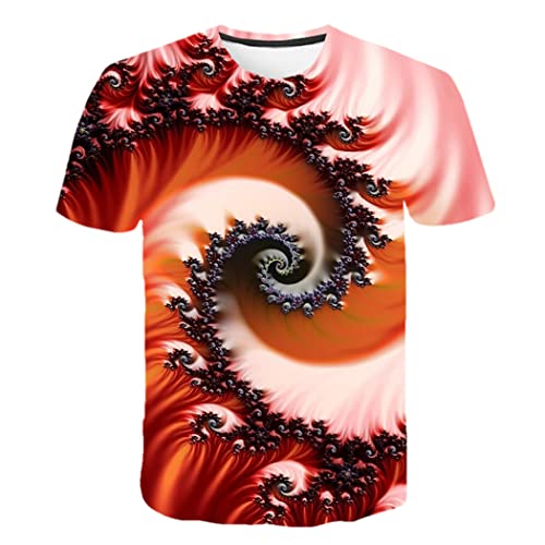 T-shirt d'été à fleurs 3D confortable pour vos vacances et sorties décontractées