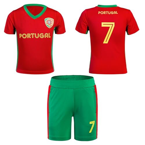 Image of Youth Soccer Jersey Boys Girls- Breathable Lightweight Football Training Shirt for Kids (Infant-Youth Sizes)