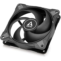 Ventilador Nzxt 120Mm ARCTIC P12 MAX - Ventilador de Caja de 120 mm de Alto Rendimiento, controlado por PWM 200-3300 RPM, optimizado para la presión estática, Modo 0 dB, Doble rodamiento de Bolas - Negro