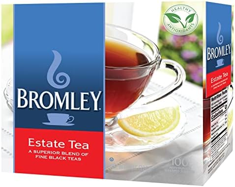 Amazon.com : Bromley's Estate Tea 100 Count : Grocery &amp; Gourmet Food