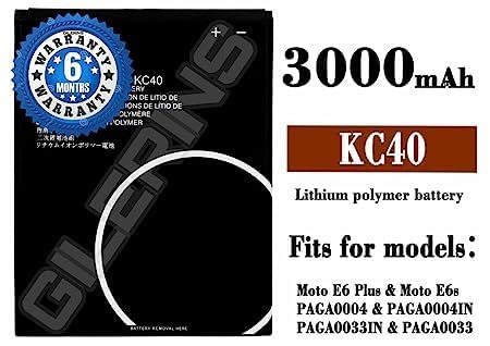 Image of Original KC40 Battery for Motorola E6 Plus XT2025 Battery with 6 Month Warranty*** (P0099)
