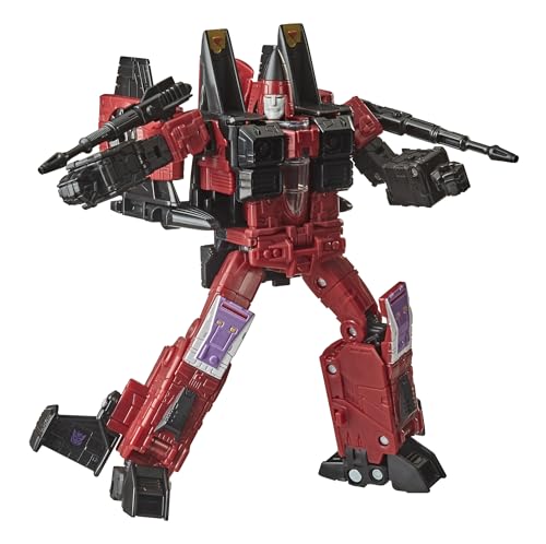 Transformers WFC Seeker Thrust juguete de acción transformable en avión de combate coleccionable 4