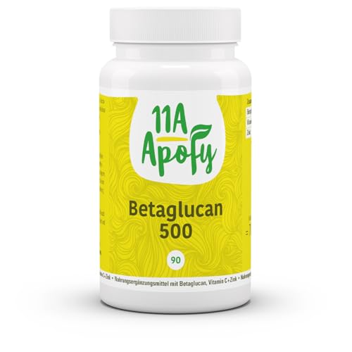 Beta-Glucan 11A-Apofy – Betaglucan 500 aus Reinzuchthefe mit Vitamin C und Zink