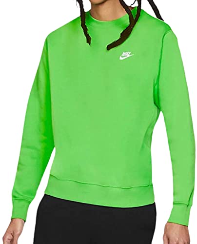 Nike Men's NSW Club Crew, Green Nebula/White, 3X-Large-T