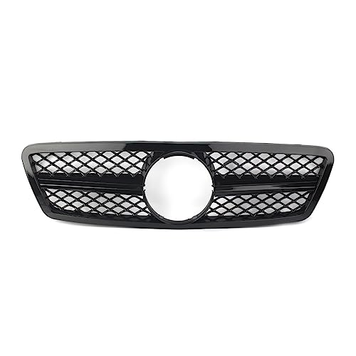 Calandre de radiateur finition noir brillant style SLS pour Mercedes C200 C240 W203