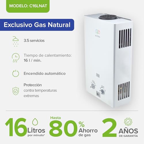 Catálogo de Boiler Gas Natural Top 10. 16 Boiler Gas Natural marca AVERA (3)