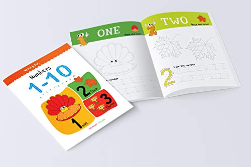 Writing Practice Boxset: Pack of 4 Books (Writing Fun: Write And Practice Capital Letters, Small Letters, Patterns and Numbers 1 to 10) (Image - 7)
