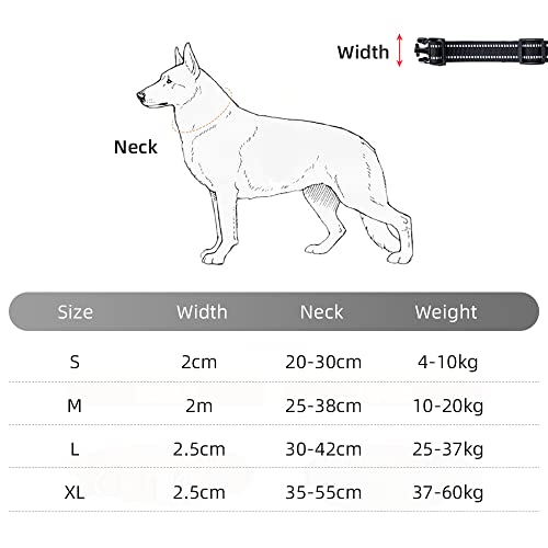 EXCELLENT ELITE SPANKER Reflective Dog Collar Classic Soft Padded Breathable Nylon Adjustable Pet Collar with Quick Release Buckle for Boy Girl Male Female Puppies Small Medium Large Dogs(XL-RED) - Image 2