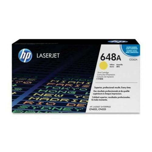 HP CE262A Jaune 648A cartouche imprimante laser couleur jaune