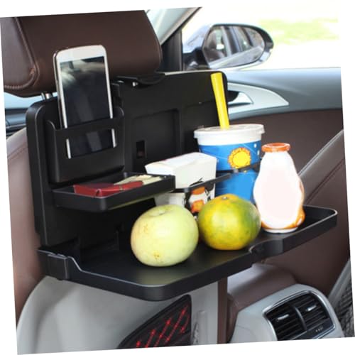 Portavasos plegable multifuncional para auto negro miniatura 5