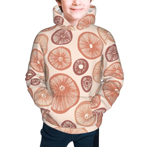 Mushrooms2 Kid Hoodies Boys Sweatshirts Girls Pullover with Pocket3