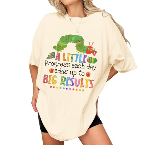 A Little Progress Each Day Shirt - Teacher Appreciation Shirts for Women - Teachers Back to School Gift