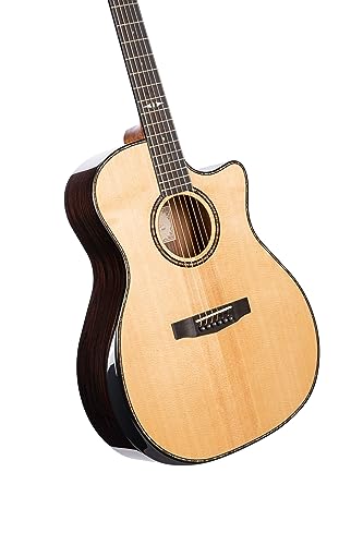 Cort GAPFBEVELNAT 6 String Acoustic-Electric Guitar thumb #3