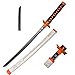 Skyward Blade di Legno Cosplay Anime Spada, Kochou Shinobu Samurai Spada, Giocattoli per Bambini, Fan degli Anime, The Special Coltello of Demon Slayer Bianca Coltello Katana