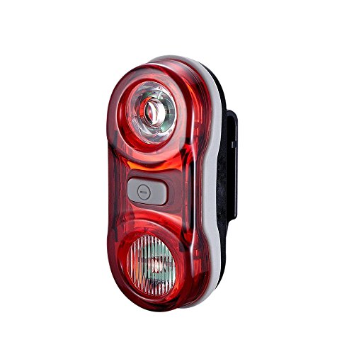 Onedayshop Super Bright Waterproof 2 LED Mountain Bike Road Bicycle Cyling Rear Laser Tail Light Flashlight Warning Light Safety Light Lamp