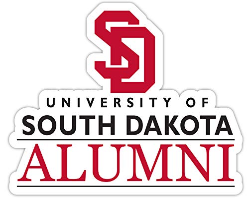 South Dakota Coyotes 4-Inch Laser Cut Alumni Magnet Officially Licensed Collegiate Product
