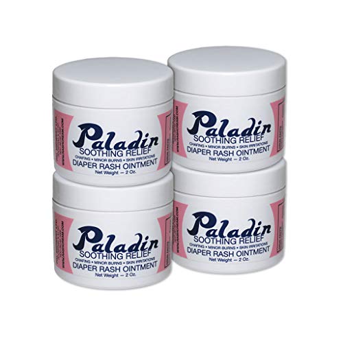 Paladin Diaper Rash Ointment - 4 Pack. Paladin is The Diaper Rash Cream That Actually Works! There is a Difference.