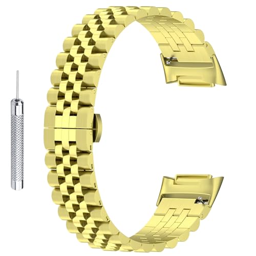 DHK RETAIL �X�e�����X�X�`�[�����^���E�H�b�`�o���h �r�[�Y5�� �o�^�t���C�o�b�N���N���X�v�u���X���b�g�X�g���b�v �c�[���t���AFitbit Charge 6 / 5 �p