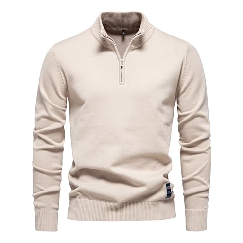 Men's Sweater Crew Neck Long Sleeve Sweaters Casual Pullover Sweater Cable Knit Pullover Plus Size Warm Winter Tops3