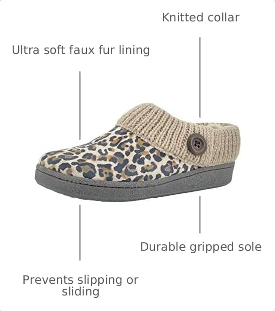 Image of Clarks Women's Angelina Furry Mule Slippers