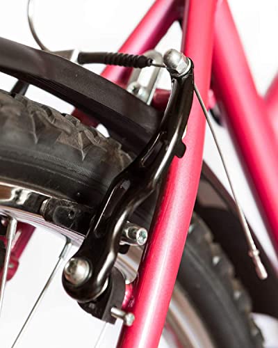 Hosrnovo Bike Brakes, Aluminum Alloy V Shape Brake Levers With 2 Pieces Braking Cables, Replacement Full Set For Road Mountain Bicycle #TOP1