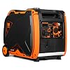WEN DF452iX Super Quiet 4500-Watt Remote Electric Start Dual Fuel RV-Ready Portable Inverter Generator with Fuel Shut-Off and CO Watchdog