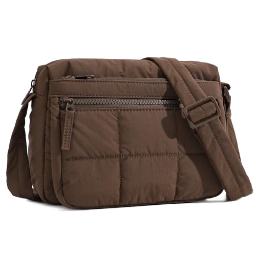 Image of Nylon Crossbody Bag for Women, Lightweight Shoulder Travel Purse