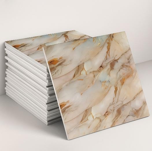 Image of WALLVEAR PE Foam Wall Panel Sheet WW-AM-0118 60x60cm 4Sq.Ft | Self Adhesive | 3mm Thickness | Water Resistant | Scratch Resistant | DIY Installation | Home Office Decoration