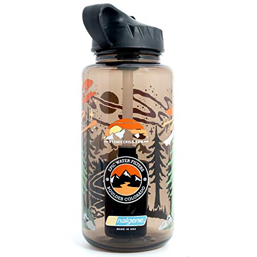 Epic Nalgene OG | Water Bottle with Filter | USA Made Bottle and Filter | Dishwasher Safe | Filtered Water Bottle | Travel Water Bottle | BPA Free Water Bottle | Removes 99.99% Tap Water Impurities - Thumbnail 7