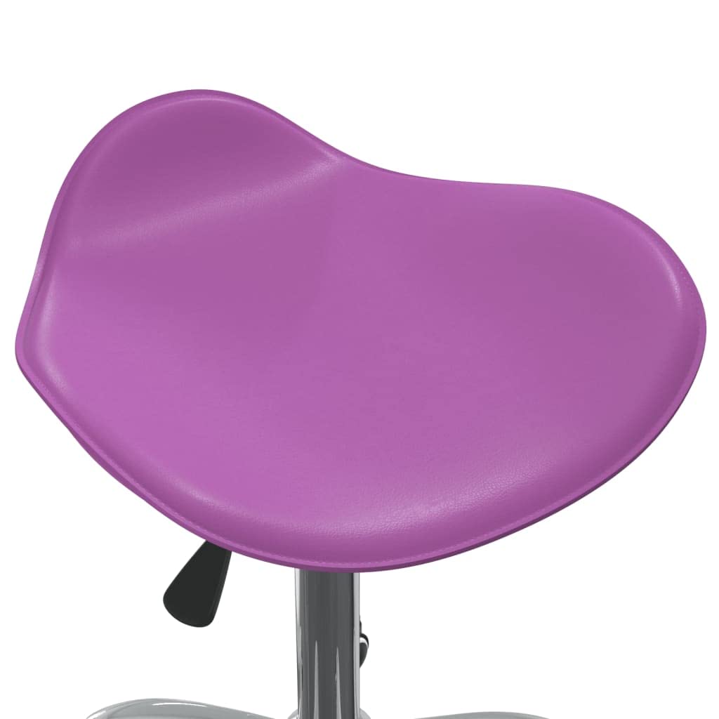Taburete de peluquería, piel sintética, altura regulable, giratorio, con 5 ruedas, ergonómica, para salón de belleza, peluquería, peluquería, estudio profesional
