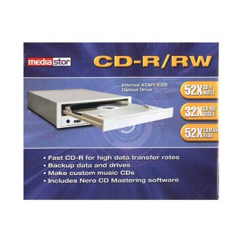 MediaStor 52x32x52 Internal CD-RW Drive