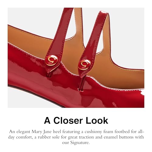 COACH Women's Angelina Mary Jane Flat4