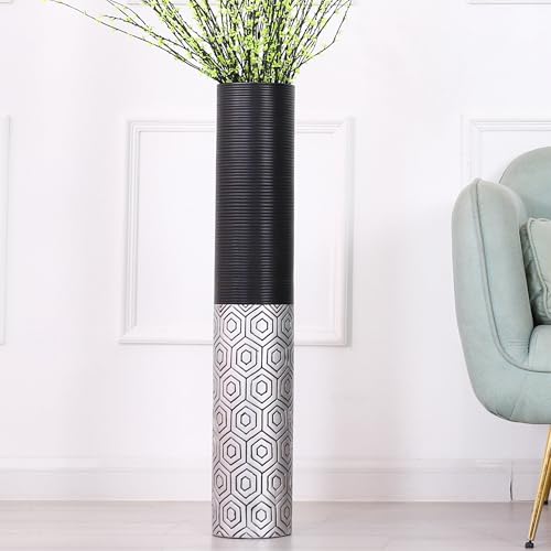 Leewadee Decorative Tall Floor Vase for Living Room Decor, 34