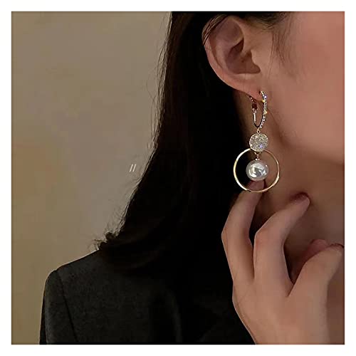 Boucles d'oreilles perles blanches pour illuminer un teint terne - 2