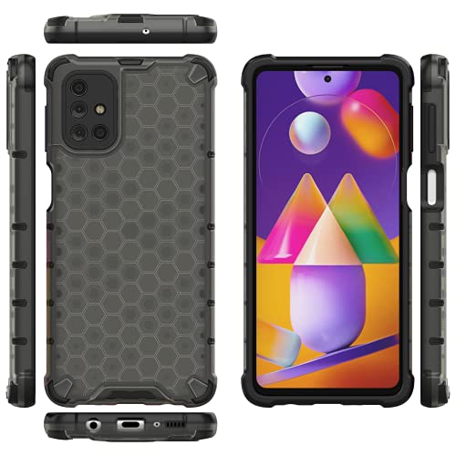ɓKĂ܂ for Samsung Galaxy M31s P[X,ɓKĂ܂ for Samsung Galaxy M31s P[X 2in1tHP[X Black