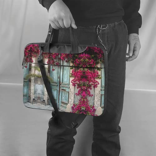 Bolso Vintage Azul para Laptop Unisex 14 pulgadas miniatura 2