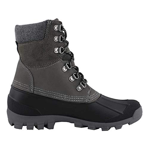 Kamik New Men's Hudson 5 Winter Boot Charcoal 11