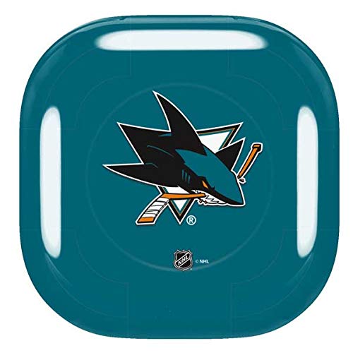 Skinit Decal Audio Skin Compatible with Samsung Galaxy Buds Pro - Officially Licensed NHL San Jose Sharks Solid Background Design