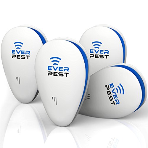 Ultrasonic Pest Control Repellent - Easy & Humane Way to Repel Rodents, Ants