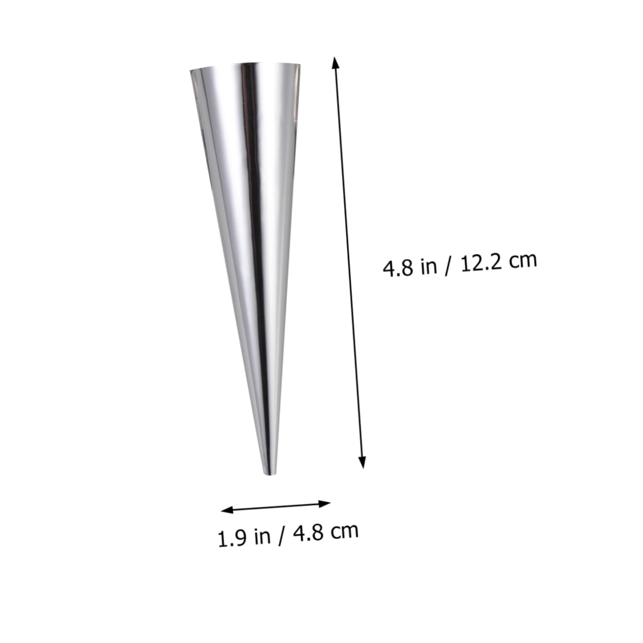 Cabilock Juego De 3 Moldes Reutilizables Para Pan Moldes Cónicos Para Croissants De Acero Inoxidable De Fácil Mantenimiento Para Panadería Casera 9 Unidades X 3