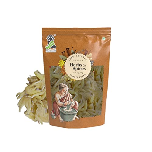Image of Herbaveda- Salam panja Mitha powder 50g | Hatta haddit | Panchaule Dactylorhiza Hatagirea | Salab Panja | सालमपंजा | Panja Meetha | Lucky hand Root