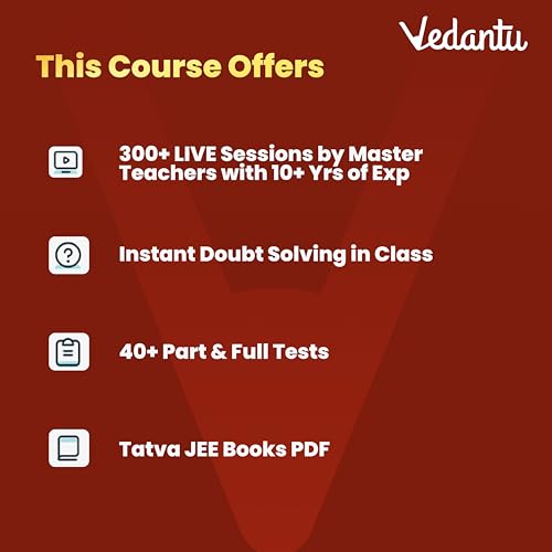 Image of Vedantu Manthan JEE 2026 Online Course | Class 12 & Droppers Hinglish Batch | 300+ Live Classes, Doubt Solving, PYQ Discussion, Tatva JEE Books PDF, Mock Tests | Physics Chemistry Mathematics Subjects | Online Access Only[The Course Link will be sent to Email within 4 hours of completing the Purchase]