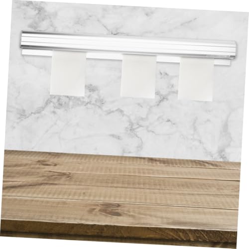 Fini les Bons Perdus en Cuisine avec le Porte-reçus Coulissant Alliage Aluminium - 6