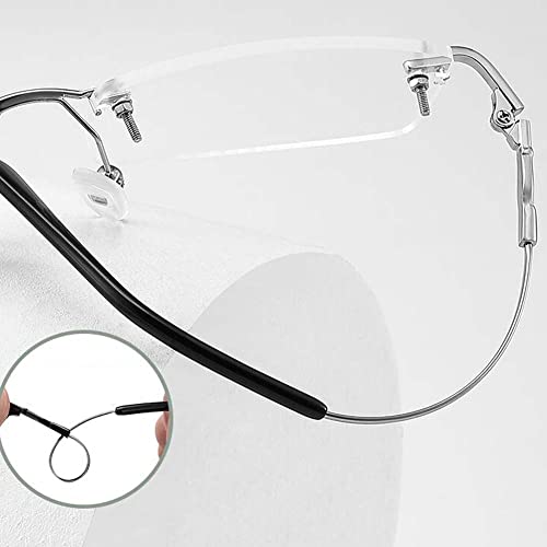 1 paio di aste per occhiali in metallo di ricambio...