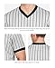 FitsT4 Sports Basketball Officials Grey Wrestling V-Neck Performance Referee Shirt Ref Jersey Uniform Grey S