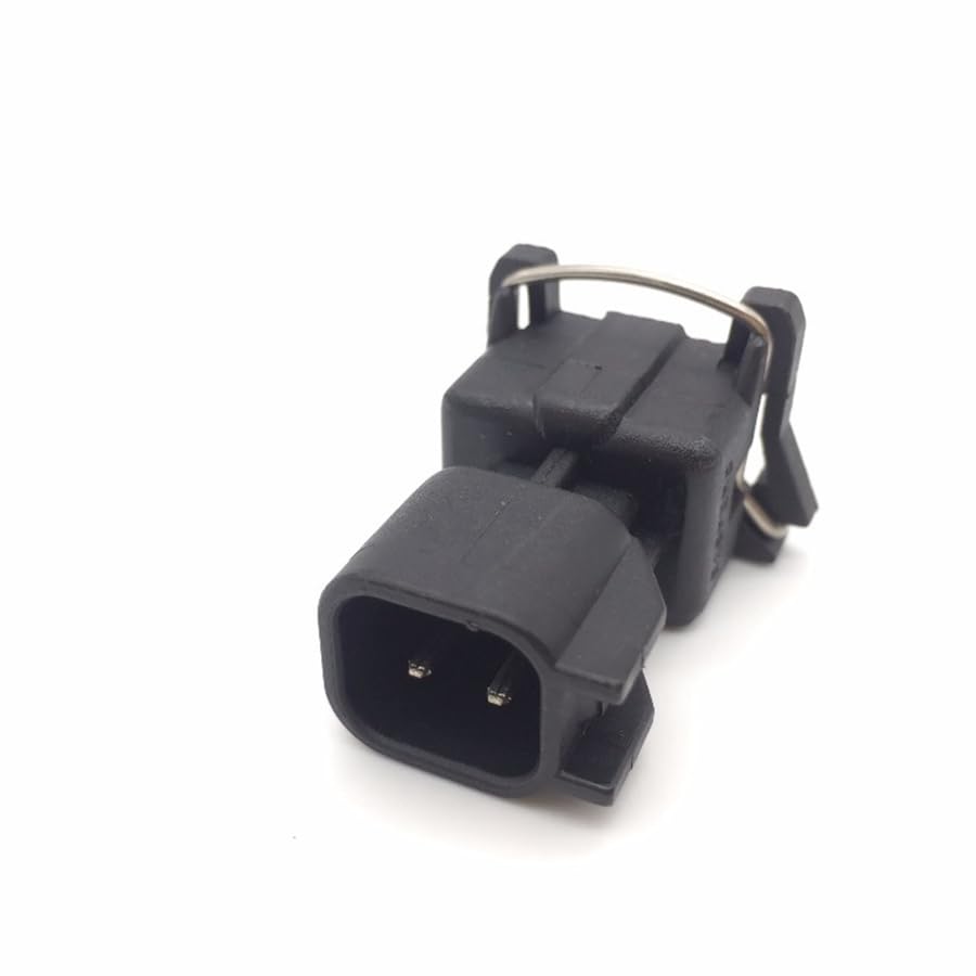 10pcs/lot Ev1 to Ev6 2 Pin/Way Male Dual Slot Auto Connector Fuel Injector Plug Adapter - Cables, Adapters & Sockets -