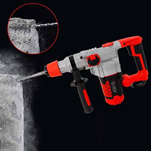 PIOJNYEN 2200W Bohrhammer SDS-Plus Bohrmaschine Meißelhammer Abbruchhammer Schlagbohrmaschine + Koffer,930 r/min – Bild 5