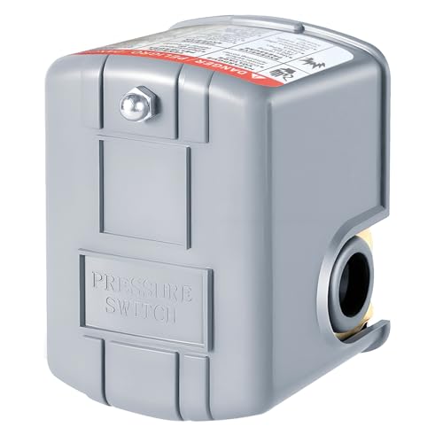 Xlajiao Pressure Switch for Well Pump 40-60 PSI, Water Pressure Switch Adjustable Differential, 1/4' Female...