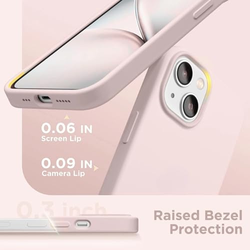 Image of Premium Liquid Silicone Case for iPhone 11 - Slim Full Body Protective Back Cover with Soft Microfiber Lining, Anti-Slip Grip Scratch Resistant Phone Case(Sand)